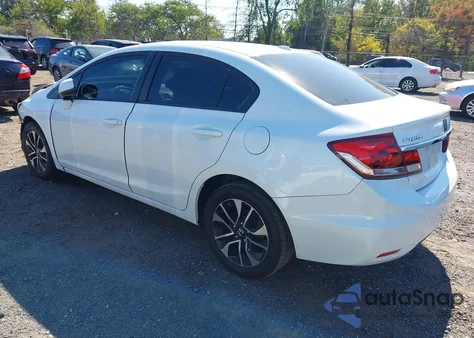 2013 Honda Civic Ex-L from USA, damaged, VIN 19XFB2F90DE221861